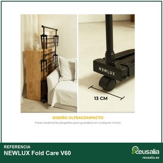 NEWLUX Fold Care V60 Tendedero plegable XXL con