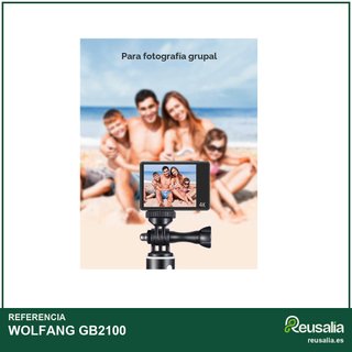 WOLFANG Pole Selfie Stick GB2100 aluminio
