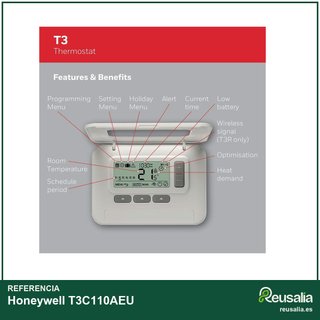 Honeywell T3C110AEU termostato programable