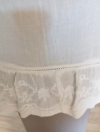 Blusa Edina Ronay Viscosa Blanca