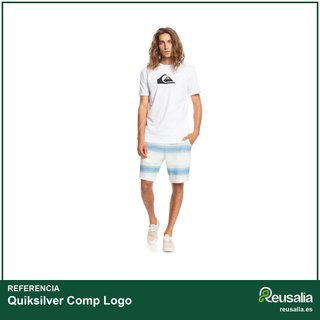 Quiksilver Comp Logo camiseta hombre