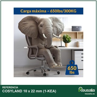 COSYLAND ruedas silla oficina silenciosas [5YCP]