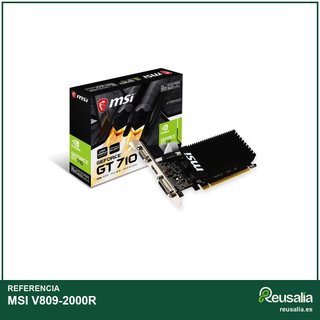 MSI V809-2000R tarjeta gráfica pasiva 2GB HDMI