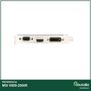 MSI V809-2000R tarjeta gráfica pasiva 2GB HDMI