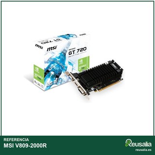 MSI V809-2000R tarjeta gráfica pasiva 2GB HDMI