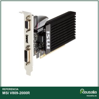 MSI V809-2000R tarjeta gráfica pasiva 2GB HDMI
