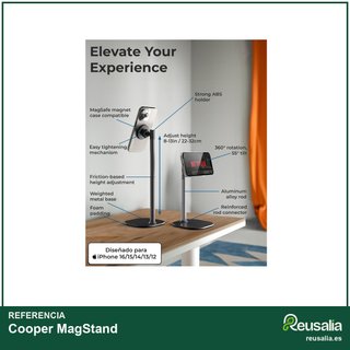 Cooper MagStand soporte magnético iPhone ajustable