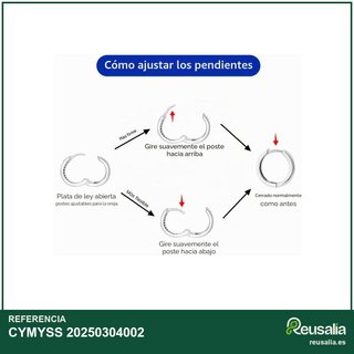 Pendientes aro plata 925 mujer hipoalergénicos