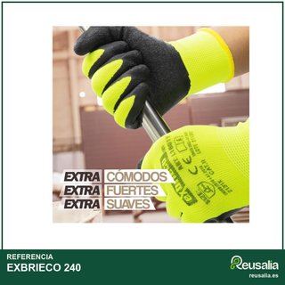 EXBRIECO Guantes Trabajo Profesionales CAT 2