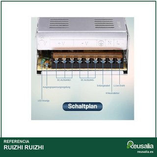 RUIZHI fuente alimentación 12V 30A 360W
