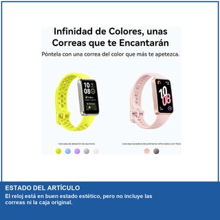 - Huawei Band 10 smartwatch con monitorización