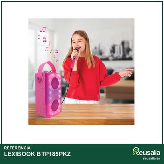 LEXIBOOK BTP185PKZ altavoz bluetooth luz micrófono