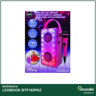 LEXIBOOK BTP185PKZ altavoz bluetooth luz micrófono