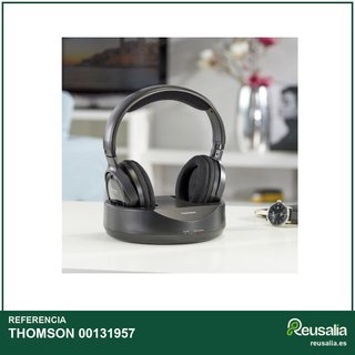 THOMSON auriculares inalámbricos UHF carga