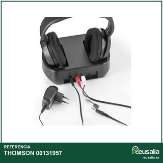 THOMSON auriculares inalámbricos UHF carga