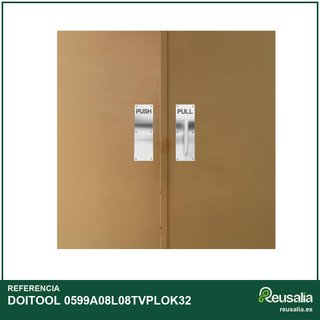 DOITOOL manija puerta acero inoxidable push pull