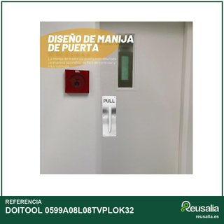 DOITOOL manija puerta acero inoxidable push pull