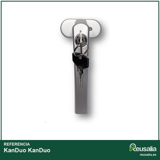 Cerradura manija ventana abatible aluminio