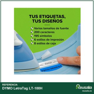 DYMO LetraTag impresora etiquetas portátil