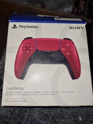 Mando PS5 Rojo con Caja Original