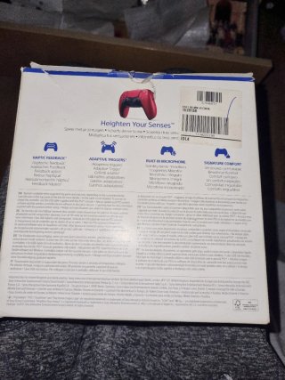 Mando PS5 Rojo con Caja Original