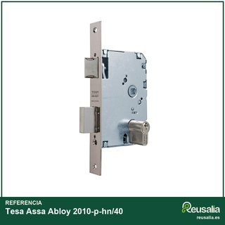 Tesa Cerradura 2010-p-hn/40 embutir madera