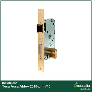 Tesa Cerradura 2010-p-hn/40 embutir madera