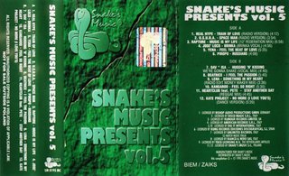 Lote 5 Cassettes Dance/Trance sin usar