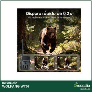 WOLFANG WT07 cámara de caza 4G HD