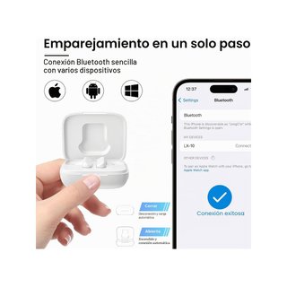 Auriculares inalámbricos Bluetooth 5.4 con ANC y