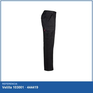 Velilla 103001 pantalón multibolsillos laboral