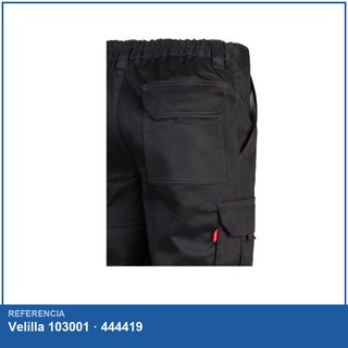 Velilla 103001 pantalón multibolsillos laboral