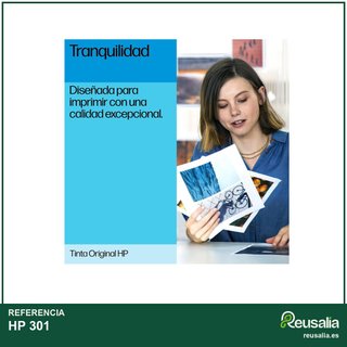 HP 301 pack 2 cartuchos tinta negro color