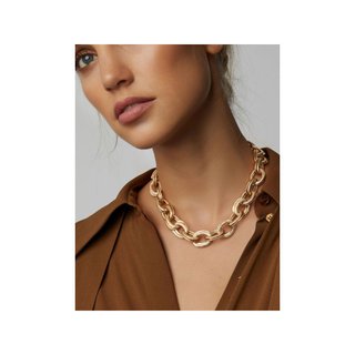 Sllaiss cadena gruesa oro 14K eslabones cubanos