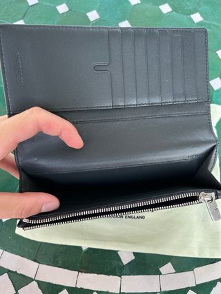 Cartera Burberry Cuadros Marrón y Negro