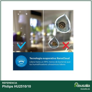 Philips HU2510/10 Serie 2000 humidificador aire 2L
