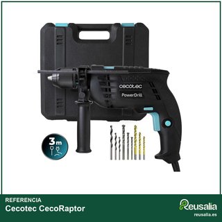 Cecotec Taladro Eléctrico CecoRaptor 850W