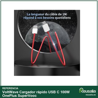 Cargador rápido USB C 100W OnePlus SuperVooc