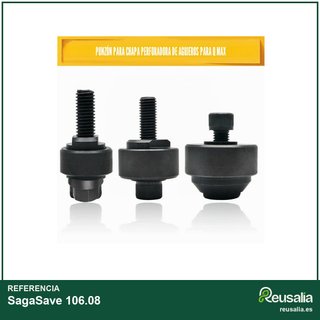 SagaSave perforadora agujero metal 24mm