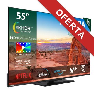 - Toshiba 55QV3463DG Smart TV QLED 4K UltraHD