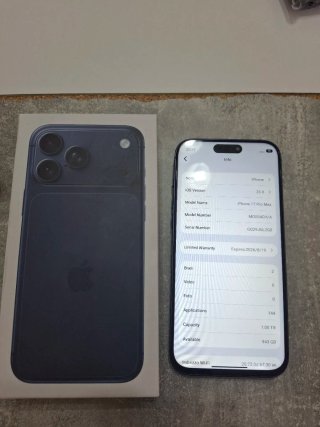 iPhone 17 Pro Max 1TB Blu 1.1 Replic