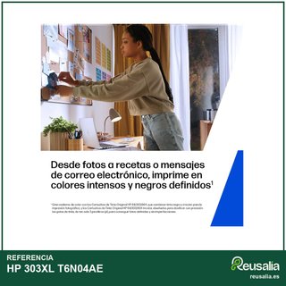 HP 303XL cartucho tinta negro alta capacidad