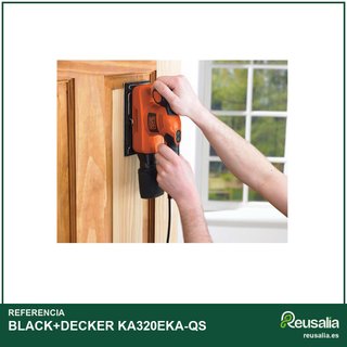 BLACK+DECKER Lijadora Orbital 240W KA320EKA-QS