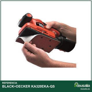 BLACK+DECKER Lijadora Orbital 240W KA320EKA-QS