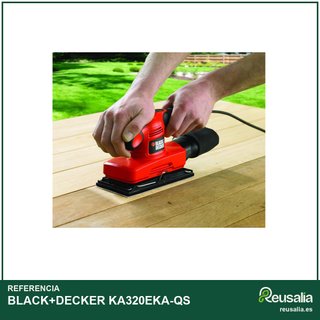 BLACK+DECKER Lijadora Orbital 240W KA320EKA-QS