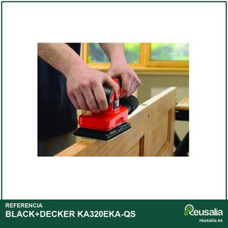 BLACK+DECKER Lijadora Orbital 240W KA320EKA-QS