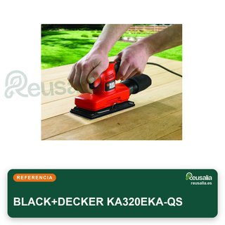 BLACK+DECKER Lijadora Orbital 240W KA320EKA-QS