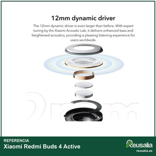 Xiaomi Redmi Buds 4 Active auriculares bluetooth