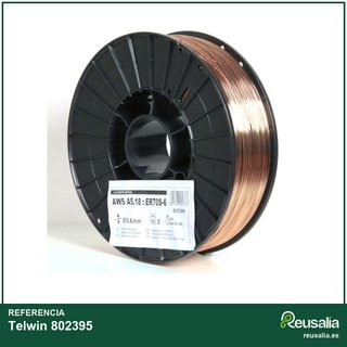 Telwin 802395 bobina hilo soldar acero