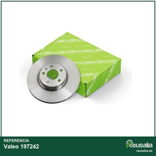 Valeo 197242 disco freno ventilado eje delantero